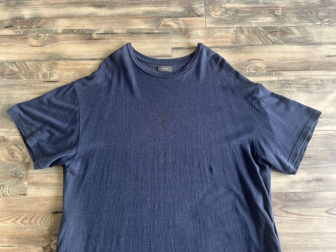 WIRROW ウィロー リネンコットンカット&ソードレス DUSTY NAVY ワンピース WIRROW ウィロー リネンコットンカット&ソードレス DUSTY NAVY ワンピース