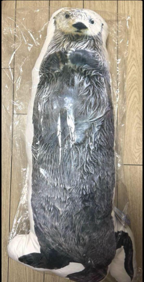 [新品]完売品 鳥羽水族館 メイ キラ 全身 実写 クッション 抱き枕