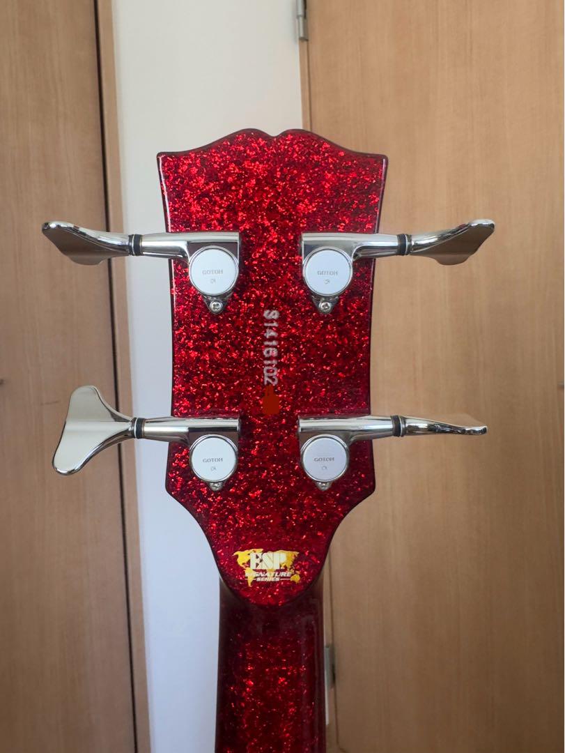 ESP J-TVB-V Glitter Sig /LUNA SEA Ｊmodel