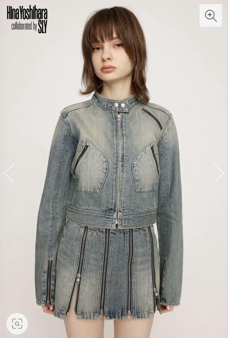 HinaYoshiharaxSLY DENIM ジャケット HinaYoshiharaxSLY DENIM ジャケット