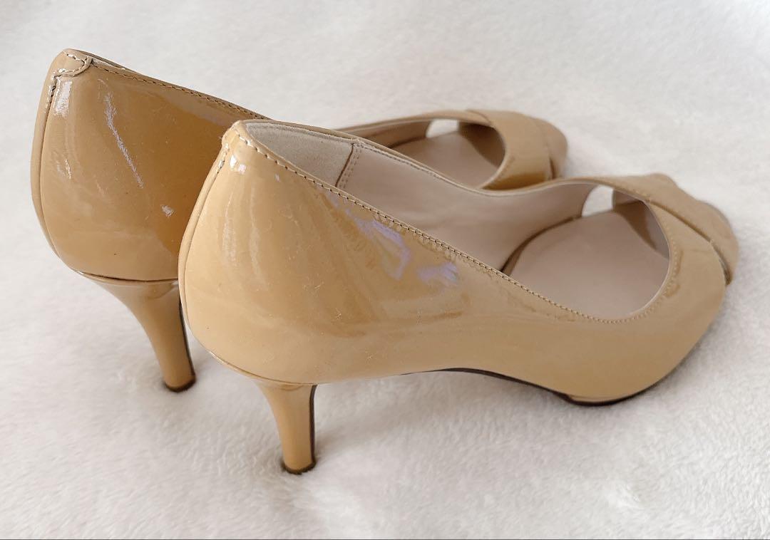 ☆新品未使用☆Cole Haan ベージュ エナメル パンプス✖️2足
