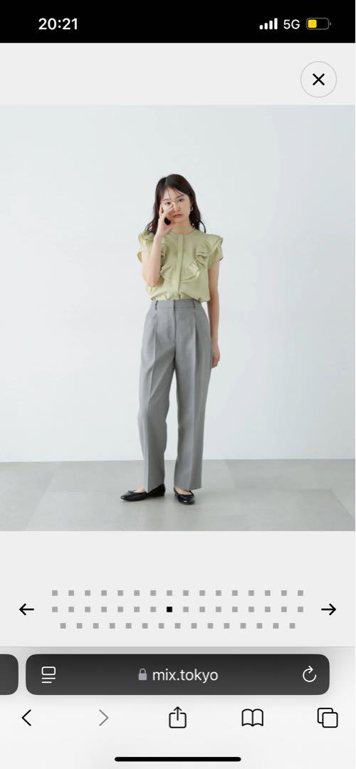 新品!未使用!マットウースパンツ