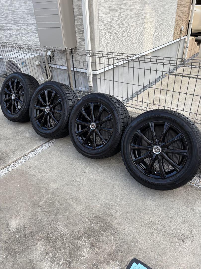 YOKOHAMAタイヤ スタッドレスホイール4本セット225/55R/17