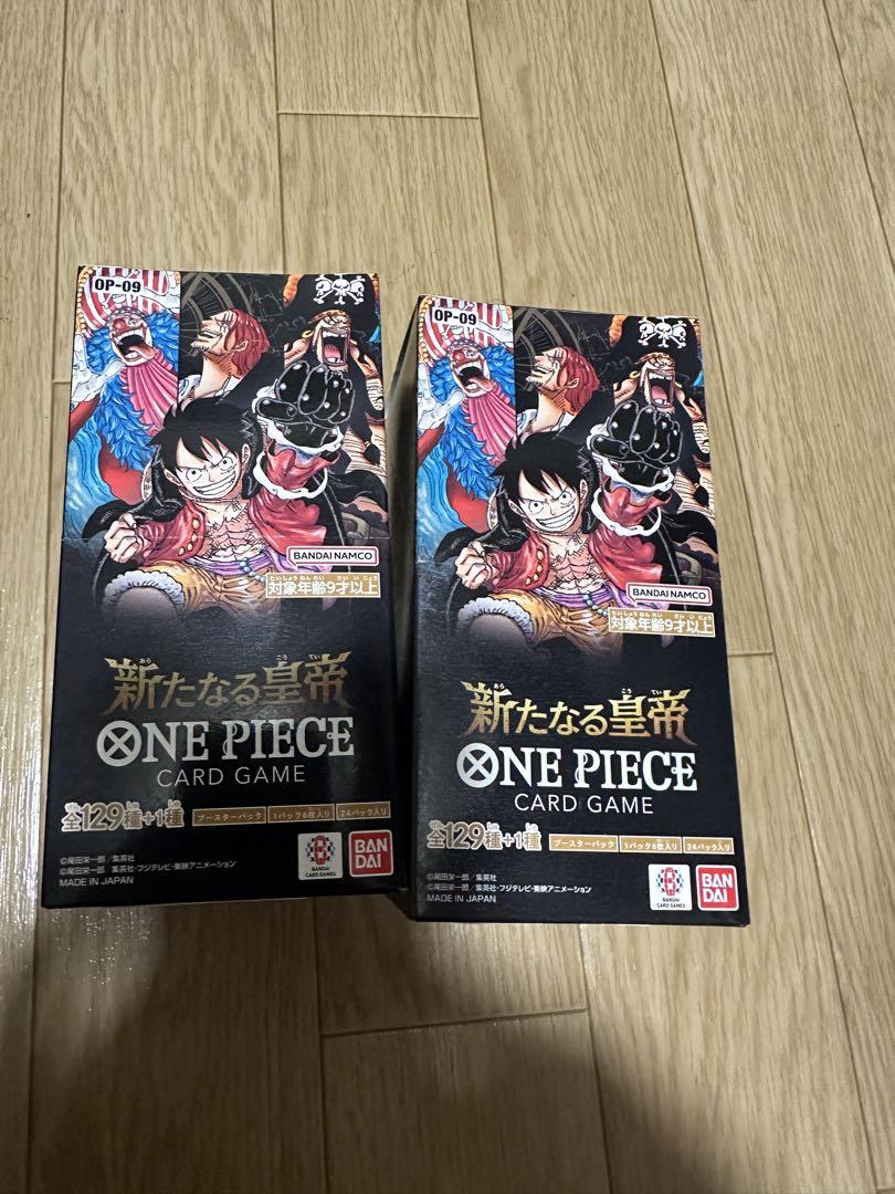 新たなる皇帝 ワンピースカードゲーム　2ボックス