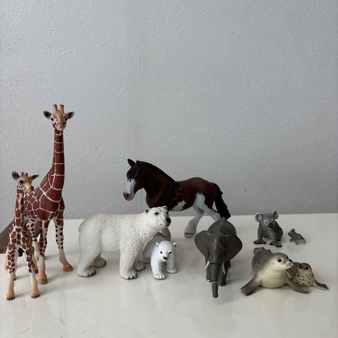 人気メーカー・ブランド Schleichシュライヒ 動物フィギュア メルカリ - 10個 その他