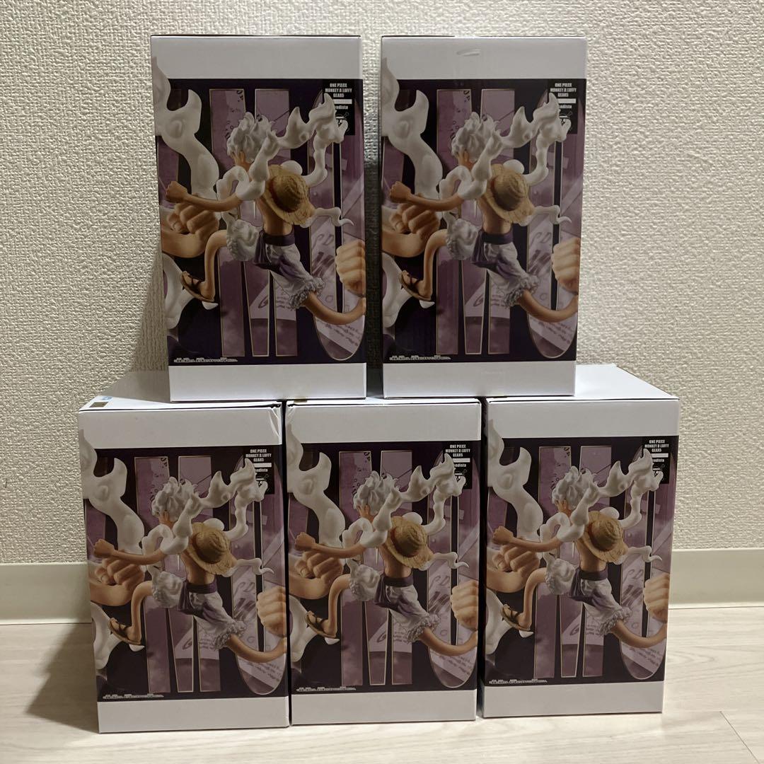 ワンピース　ニカルフィ　グランディスタ　10体セット　まとめ売り ワンピース プライズ フィギュア グランディスタ ルフィ ニカ