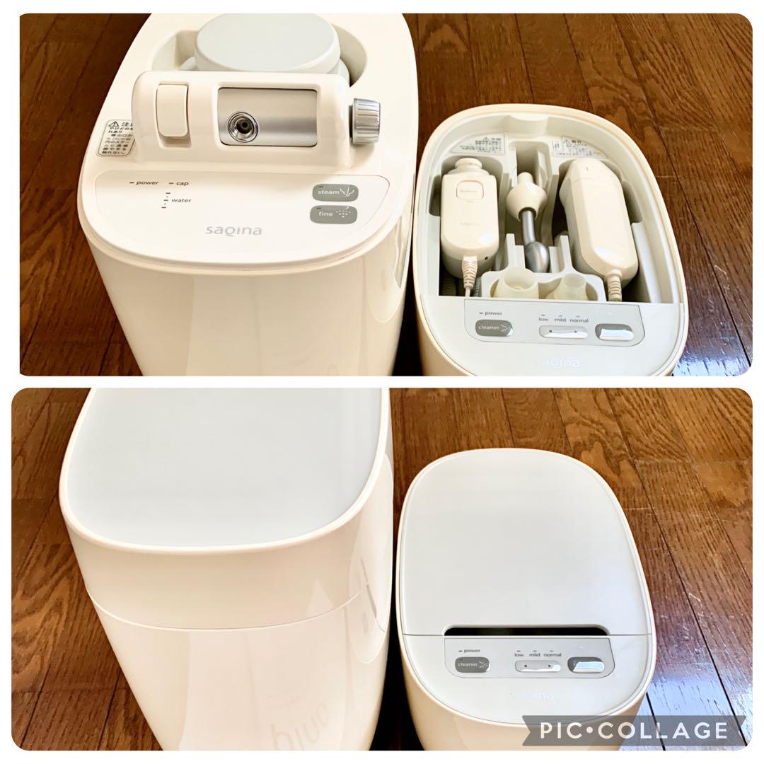 サキナピノ tesla/cleaner　テスラー＆クリーナー　美容機器 サキナピノ スチーマー、テスラーマッサージ クリーナー