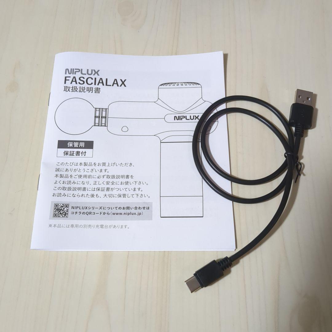 NIPLUX NP-FX21BL BLACK　充電台セット