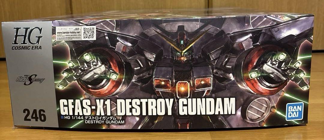 値下げ不可　HG 1/144 デストロイガンダム　GFAS-X1 未組立品 中古】【未組立】1/144 HG GFAS-X1 デストロイガンダム 「機動