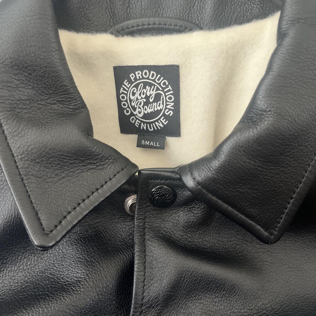 COOTIE Leather Garage Jacket Sサイズ