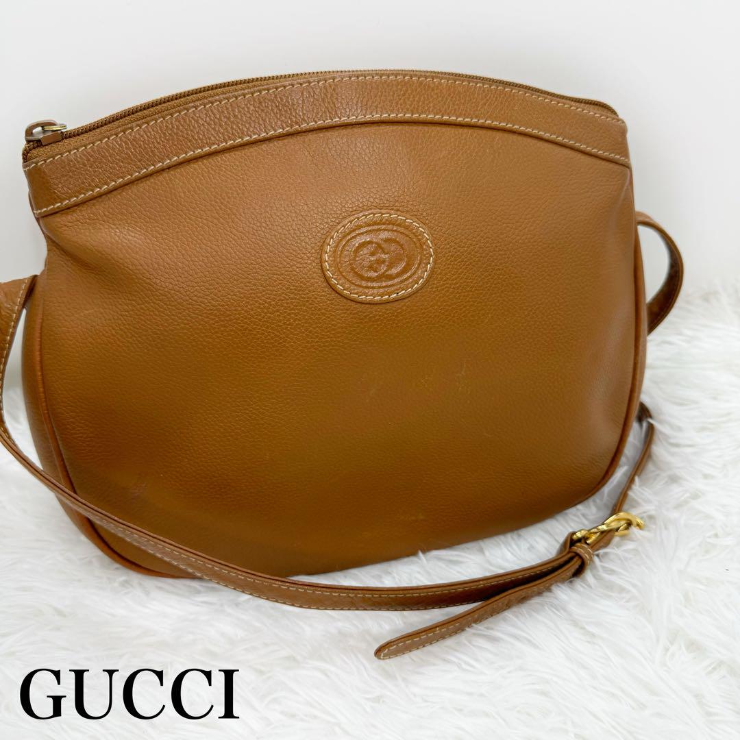 美品✨GUCCI オールドグッチ　GG  ロゴ　ショルダーバッグ