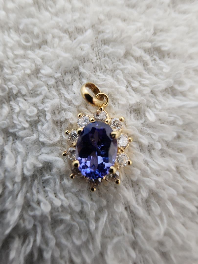 K18 ゴールド ネックレス トップ ペンダント 1.63g ダイヤモンド目立った傷や汚れなし