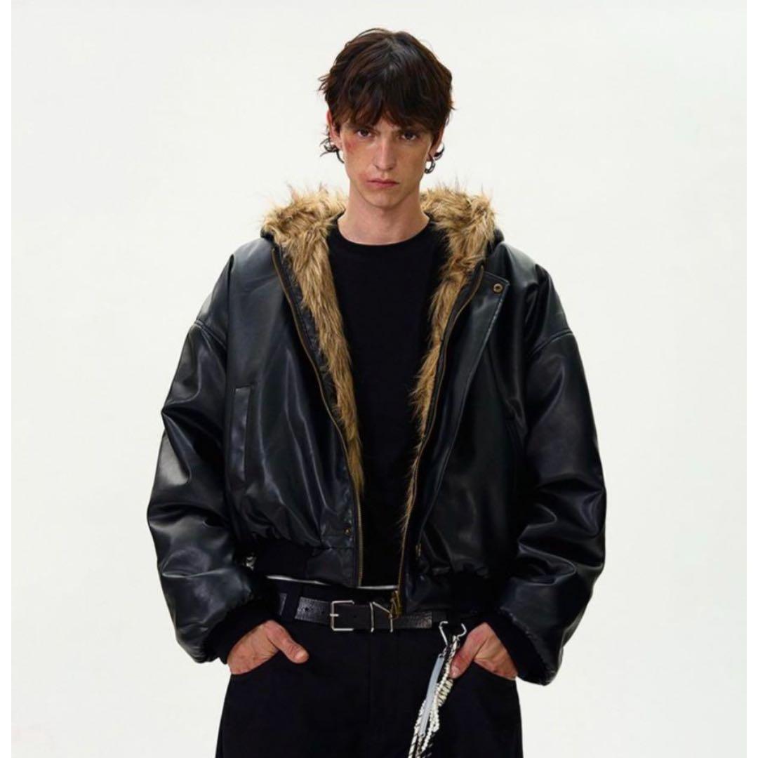 リバーシブルファージャケット SIZE WWW_SHINETEETH_COM