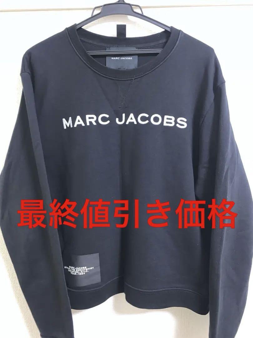 MARC JACOBS ブラック スウェットシャツ Lサイズ
