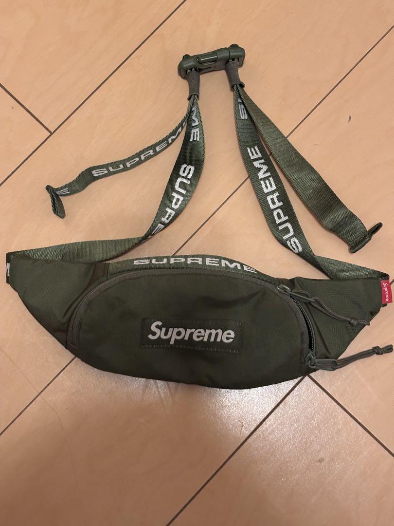 Supreme ボディバッグ オリーブ色