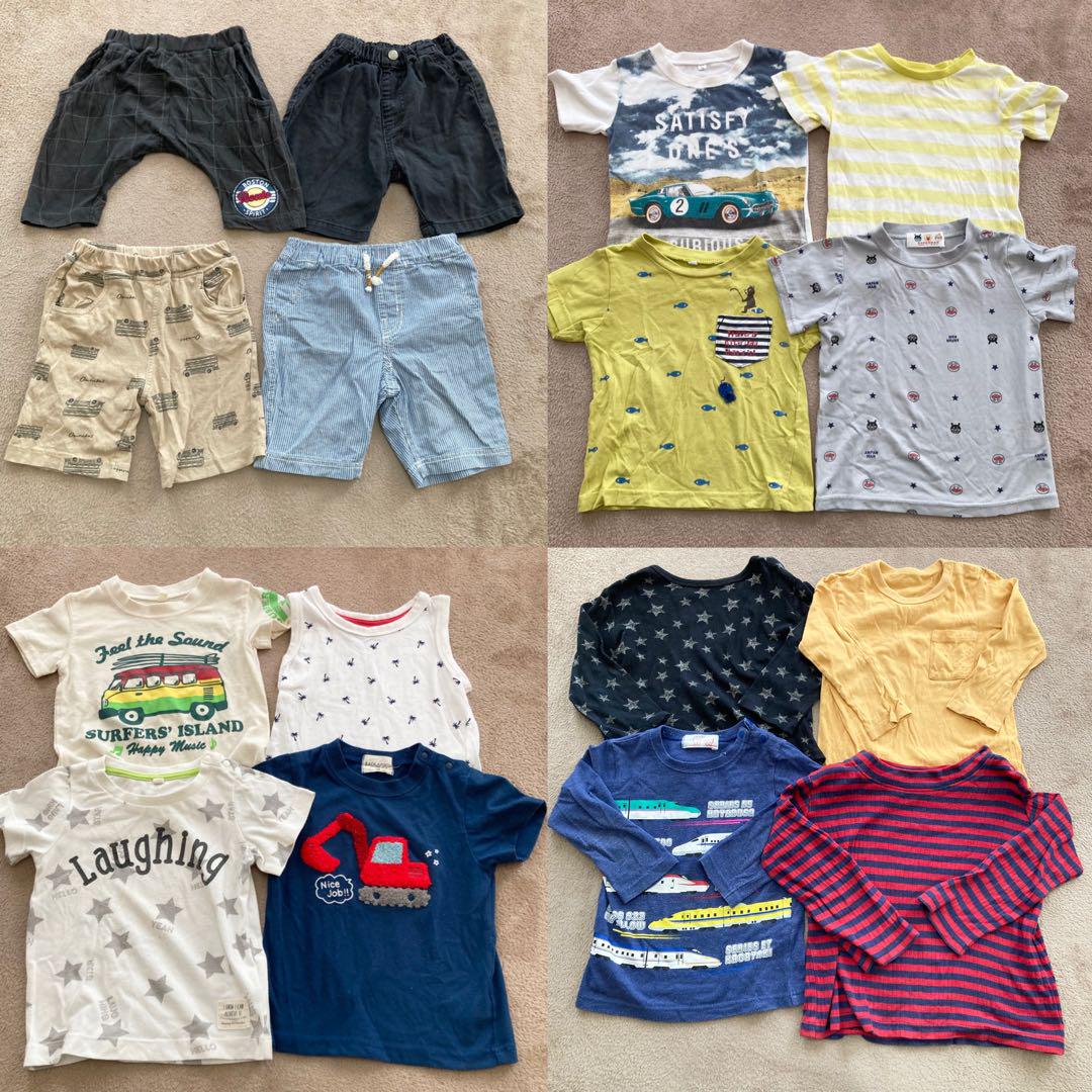 新品あり】男の子 大量！まとめ売り 90～100 57点セット 夏服