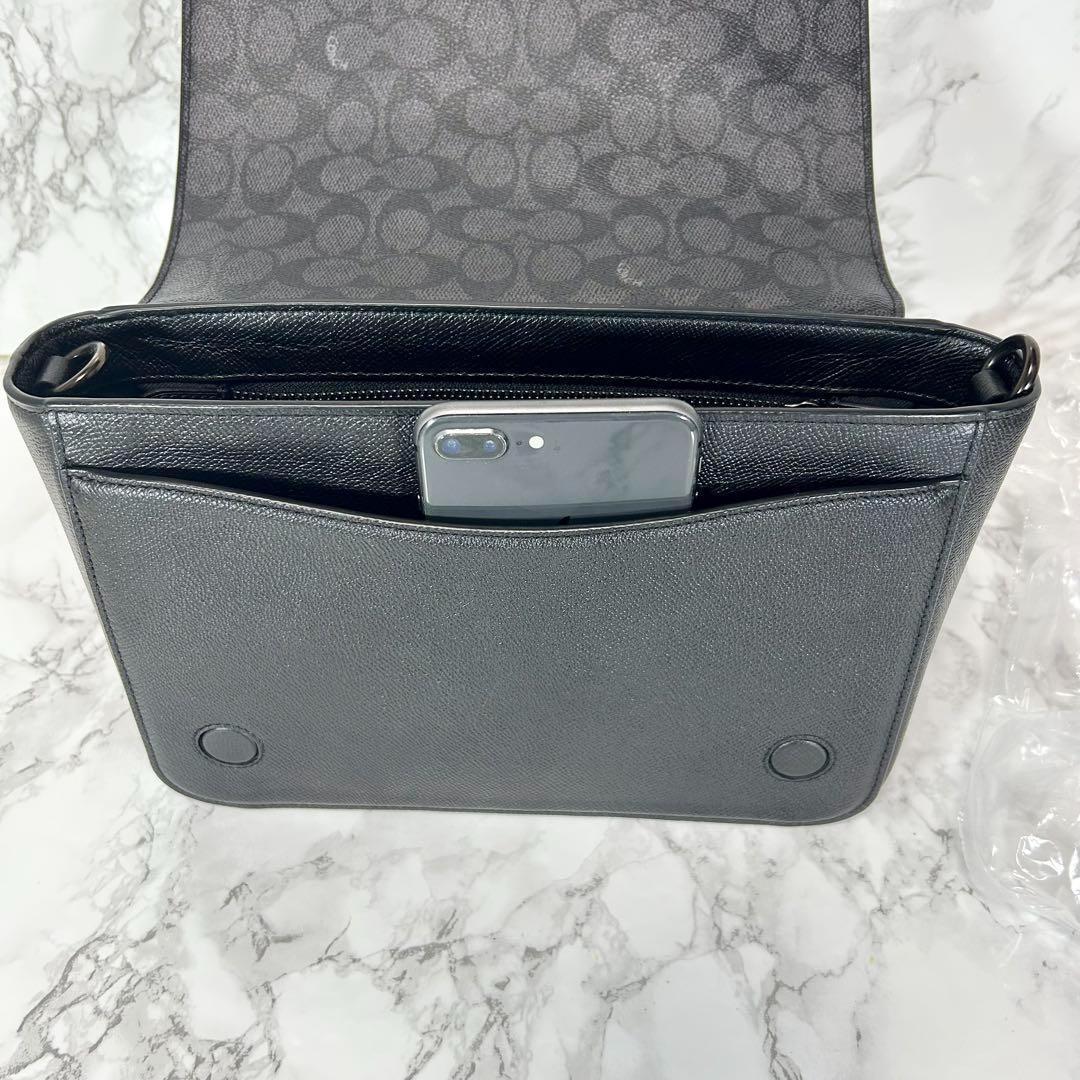 【極美品】COACH コーチ レザー ボディ・メッセンジャー ショルダーバッグ
