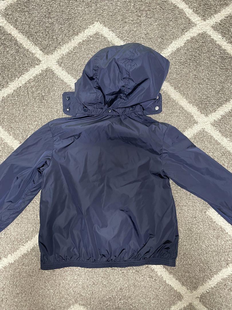 美品！MONCLER ネイビー フード付きジャケット