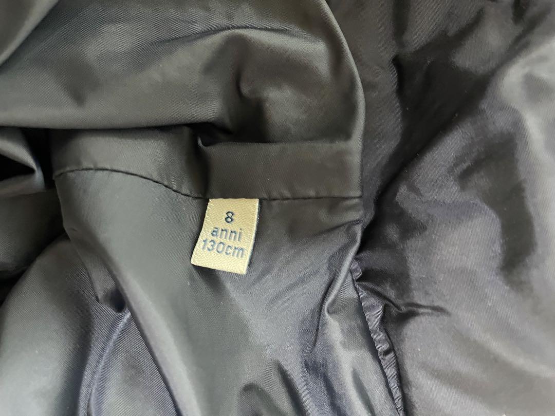 美品！MONCLER ネイビー フード付きジャケット