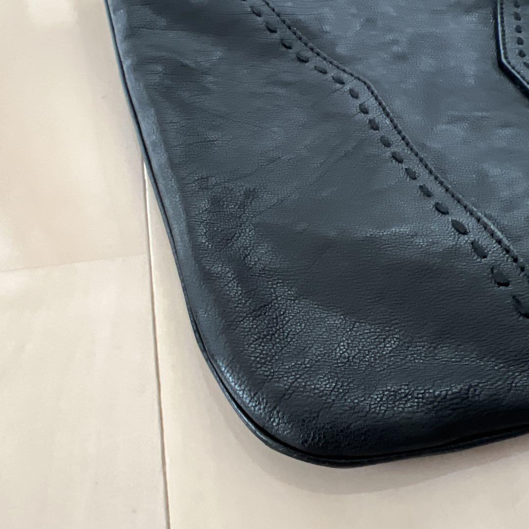 イヴサンローランパリ ショルダーバッグ黒Saint Laurent Paris