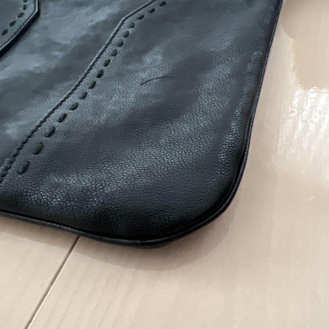 イヴサンローランパリ ショルダーバッグ黒Saint Laurent Paris