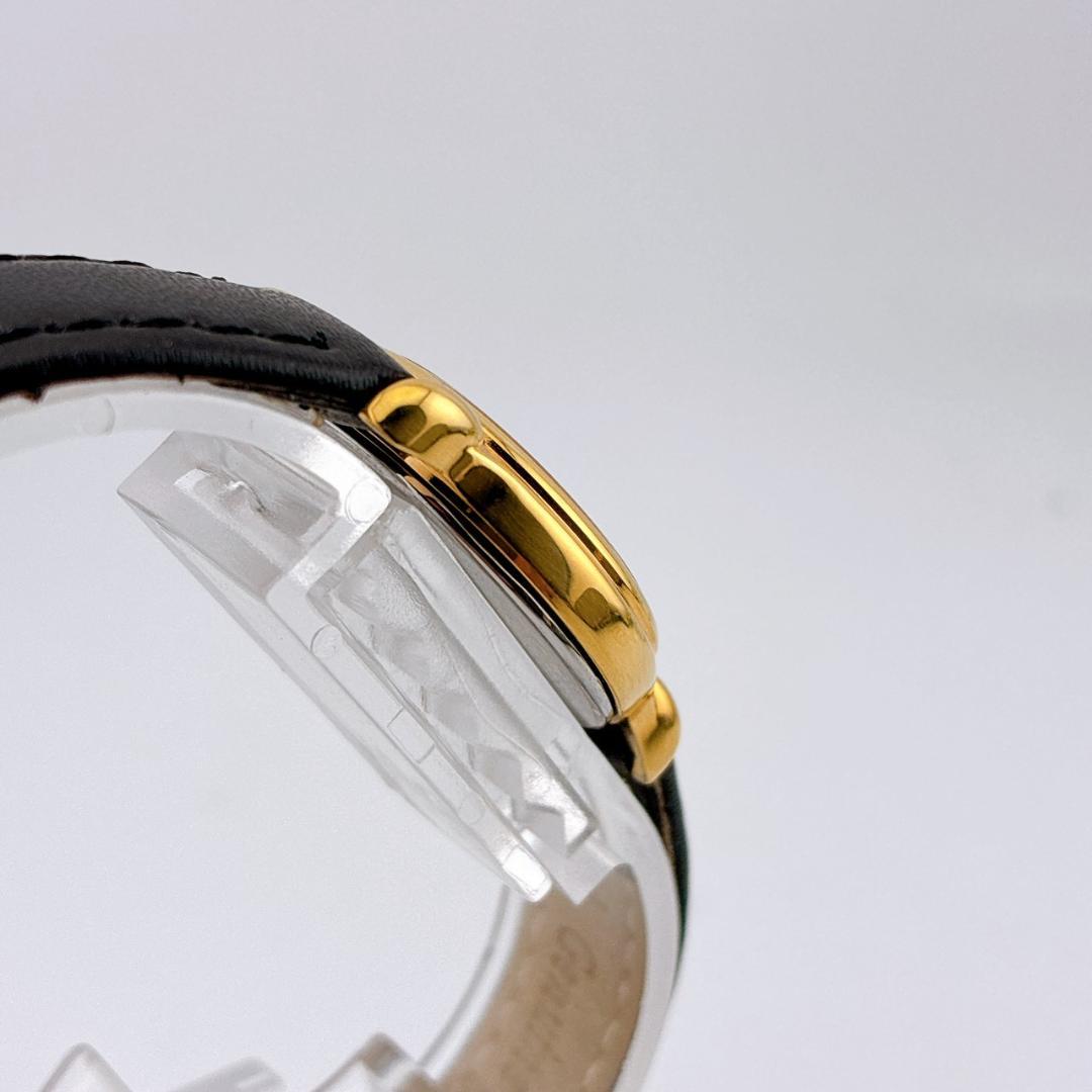 美品/希少/電池交換済】SEIKO 腕時計 新品ベルト クォーツ ゴールド