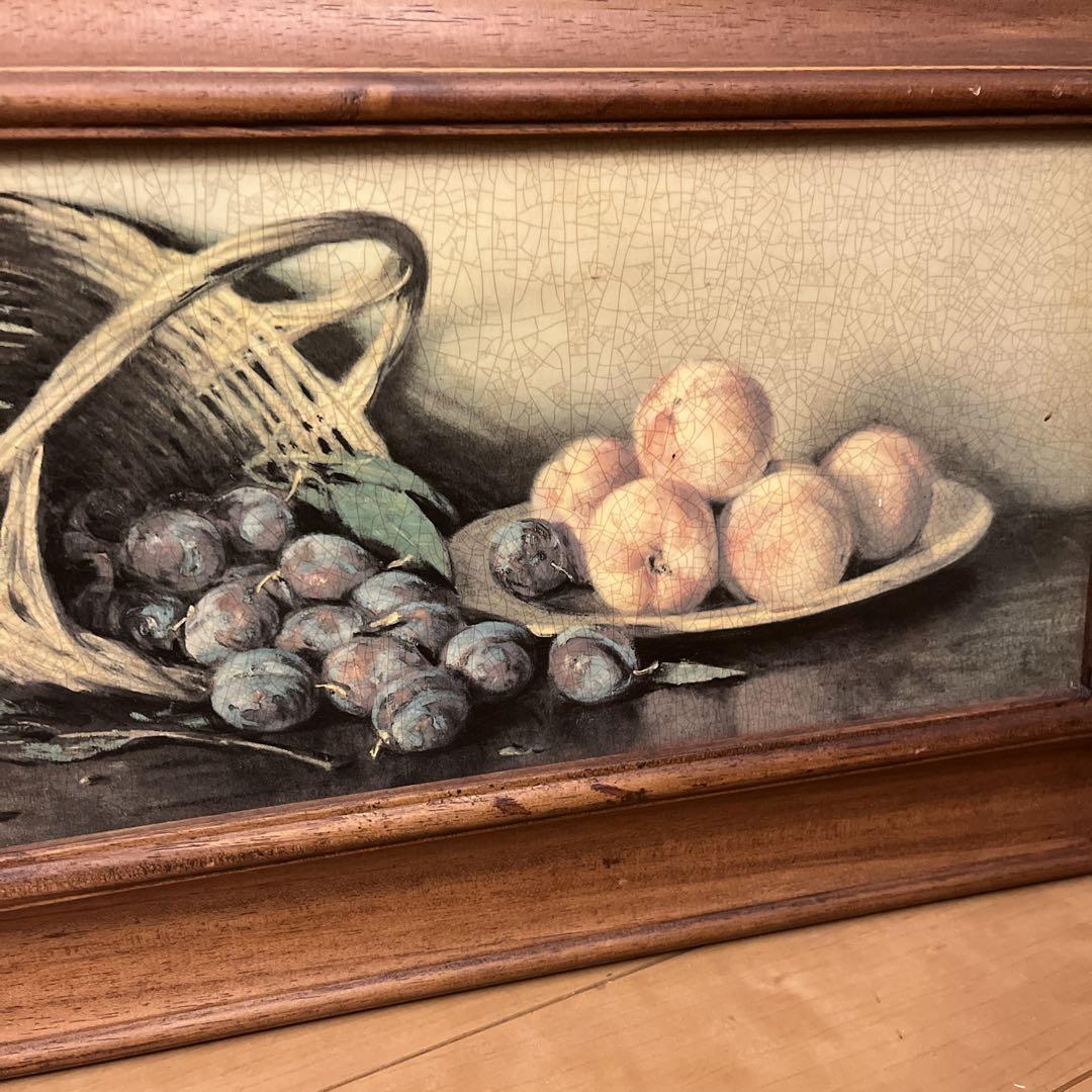 【値下げしました】イタリア製額絵