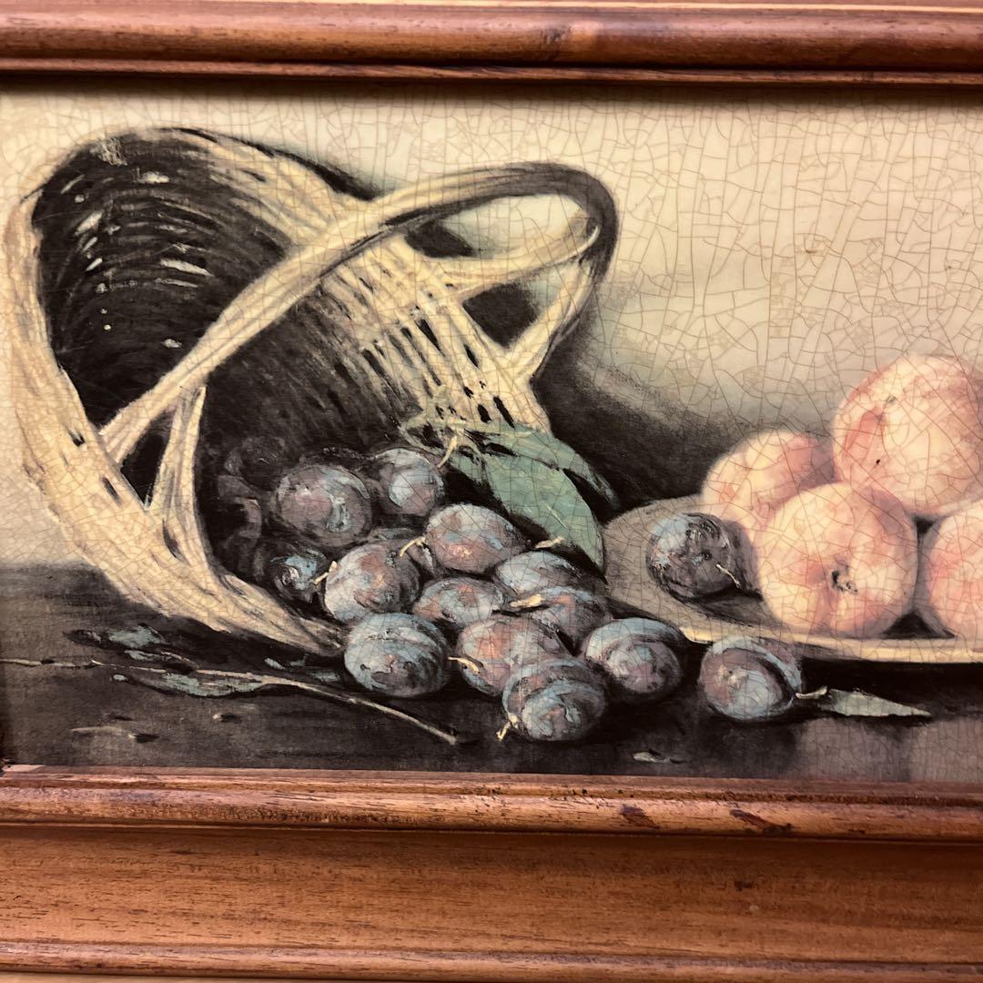 【値下げしました】イタリア製額絵