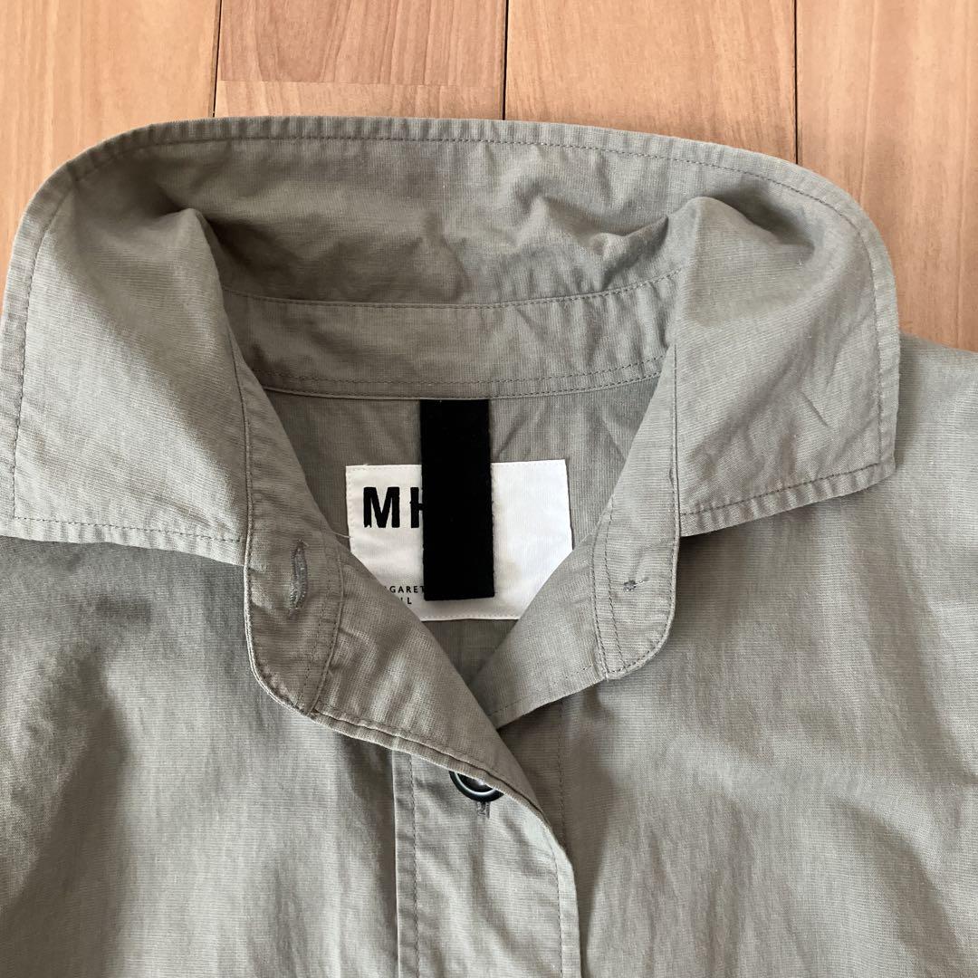 【美品】MHL. 2024SS WA-SHI COTTON シャツ