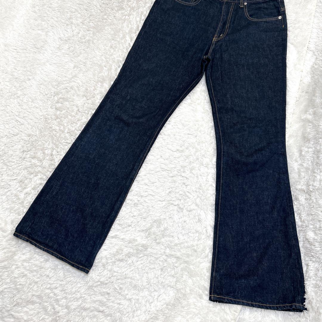 【美品】Jieda OW FLARE DENIM PANTS 濃紺 サイズ 2
