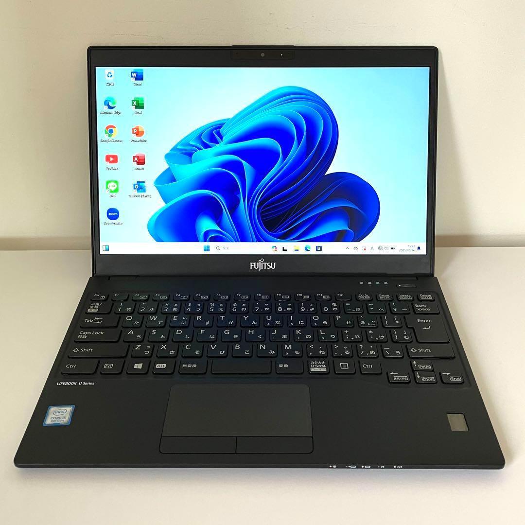 ★第8世代i5★ SSD512GB 超軽量874g Win11 富士通 282 ☆第8世代i5☆ SSD512GB 超軽量874g Win11 富士通 282