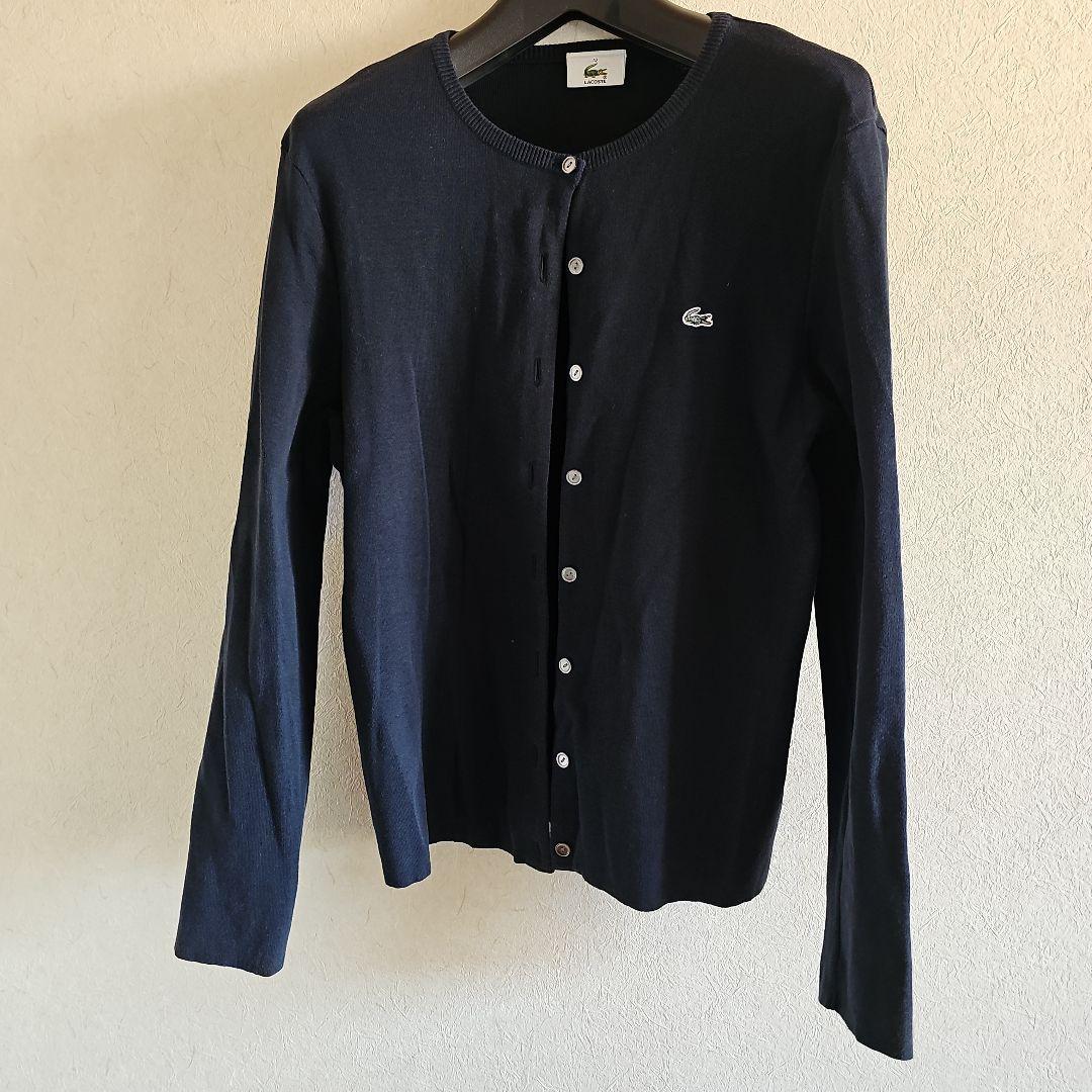 LACOSTE ネイビー カーディガン サイズ42 - メルカリ LACOSTE ネイビー カーディガン サイズ42 - メルカリ
