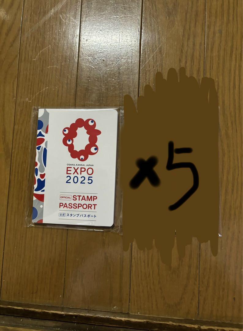 新作グッ 大阪万博 ミャクミャク 5冊 スタンプパスポート その他