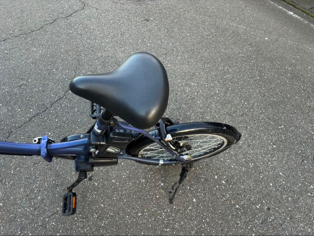 折りたたみ電動アシスト自転車 Politech傷や汚れあり
