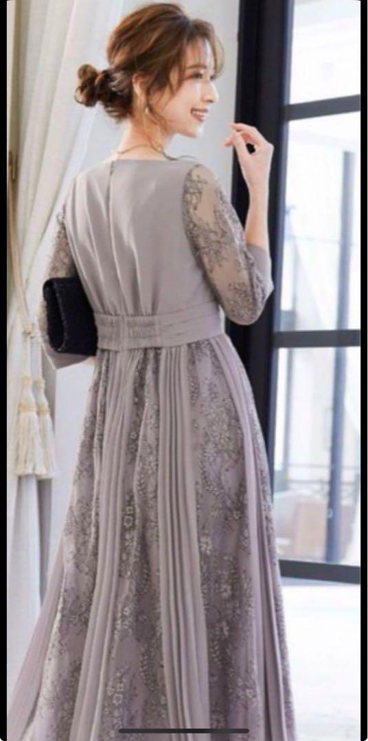 お呼ばれ　結婚式　フォーマル パーティドレス XL