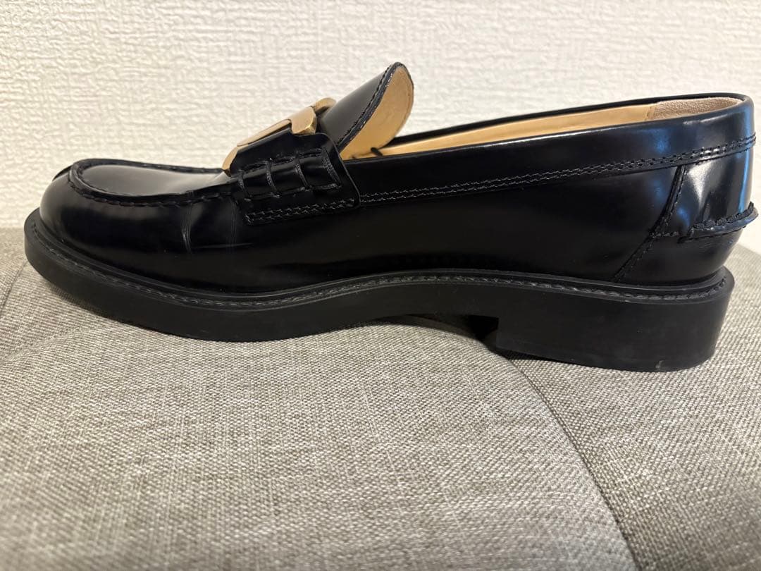ブラックローファー 37.524cm・Tod's