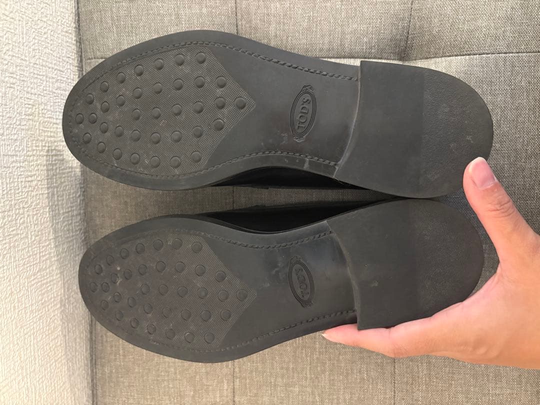 ブラックローファー 37.524cm・Tod's