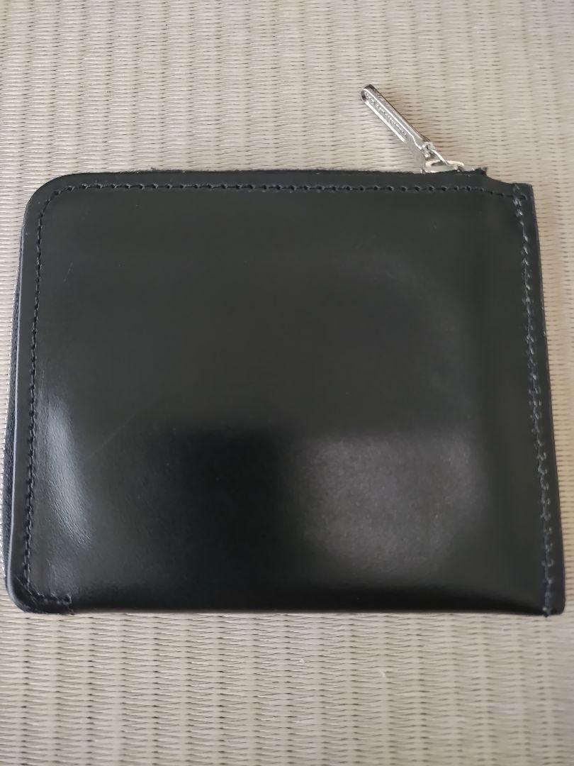 ホワイトハウスコックススリムジップウォレットS3068ブライドルレザー ブラック