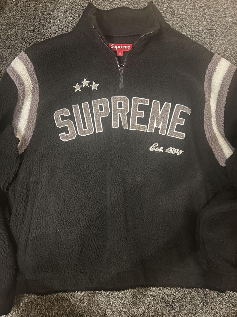 希少 Supreme Arc Half Zip Fleece Pullover