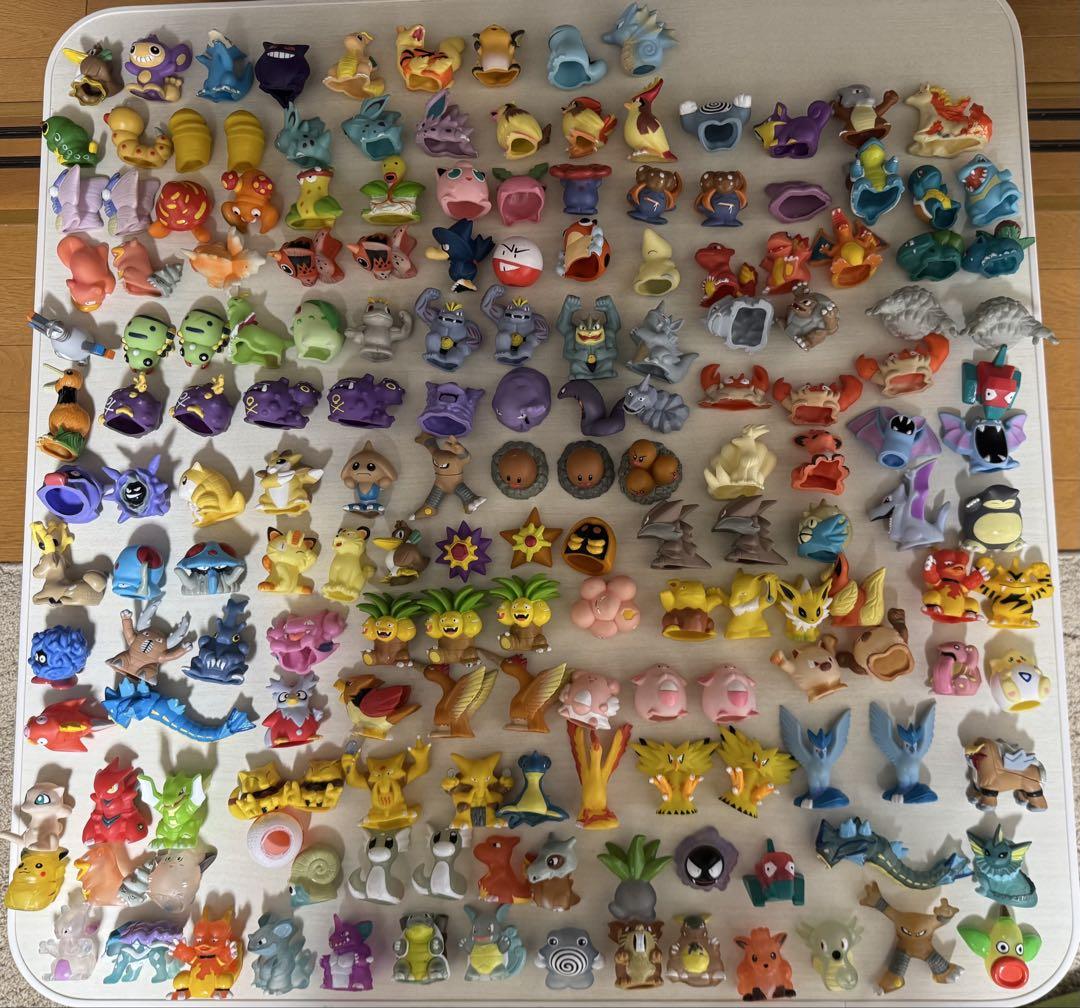 【超希少】初代ポケモン　モンコレ　DXポケモンキッズシリーズ　まとめ売り 超希重 ポケモンキッズ 初期 176個 まとめ売り クリア伝説多数