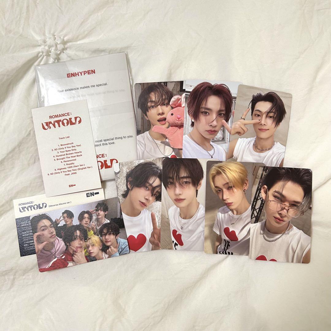 ENHYPEN ROMANCE weverse ラキドロ トレカ 7種コンプ ニュース ｜ ENHYPEN JAPAN OFFICIAL SITE