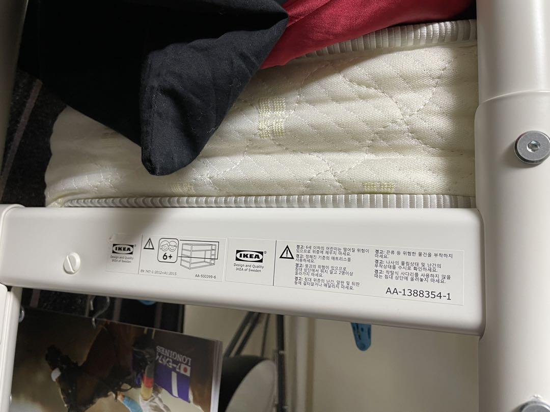 IKEA シングル　ベット　ロフトタイプ　VITVAL/ヴィトヴァル