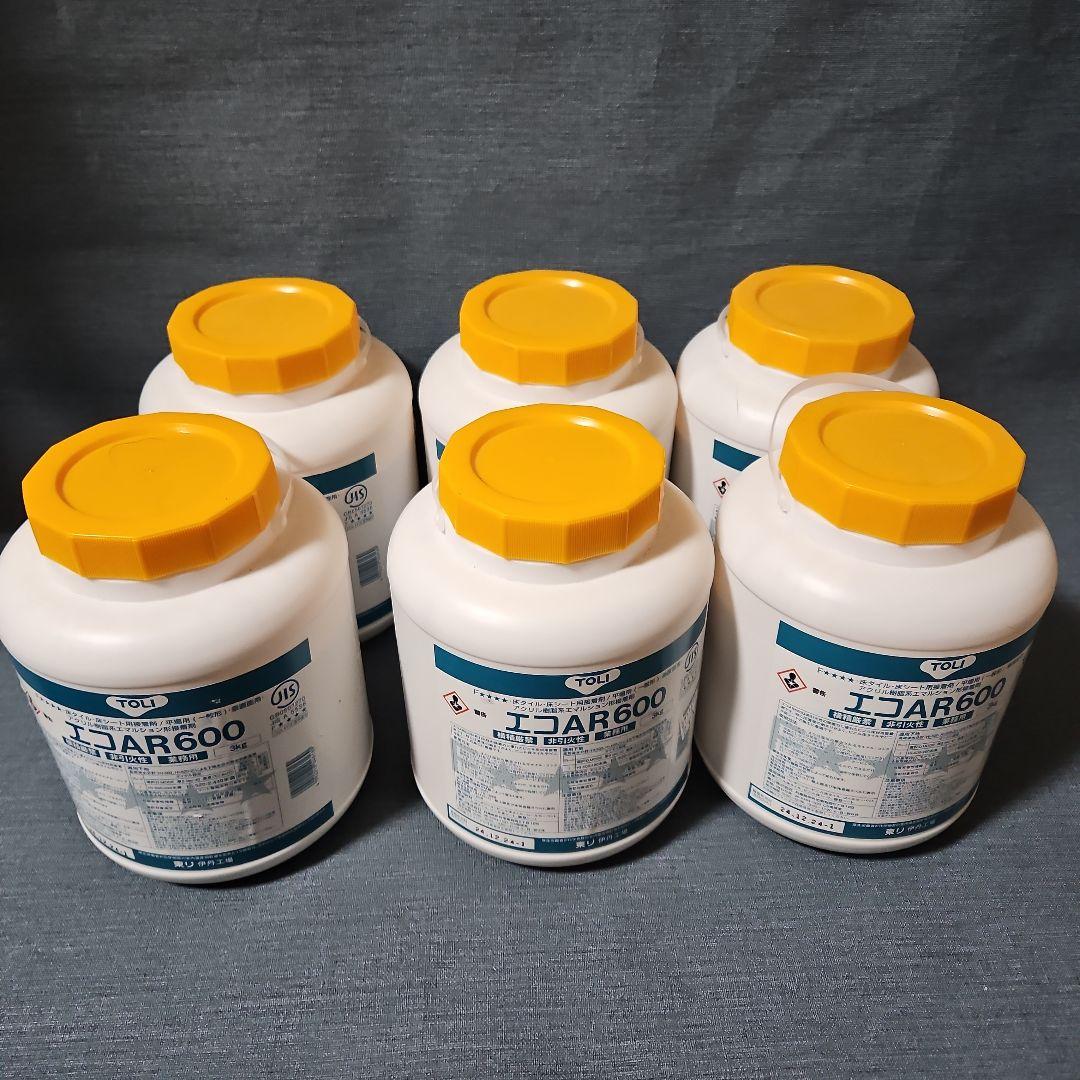 東リ　エコAR600　床タイル　床シート用接着剤 3kg✕6個