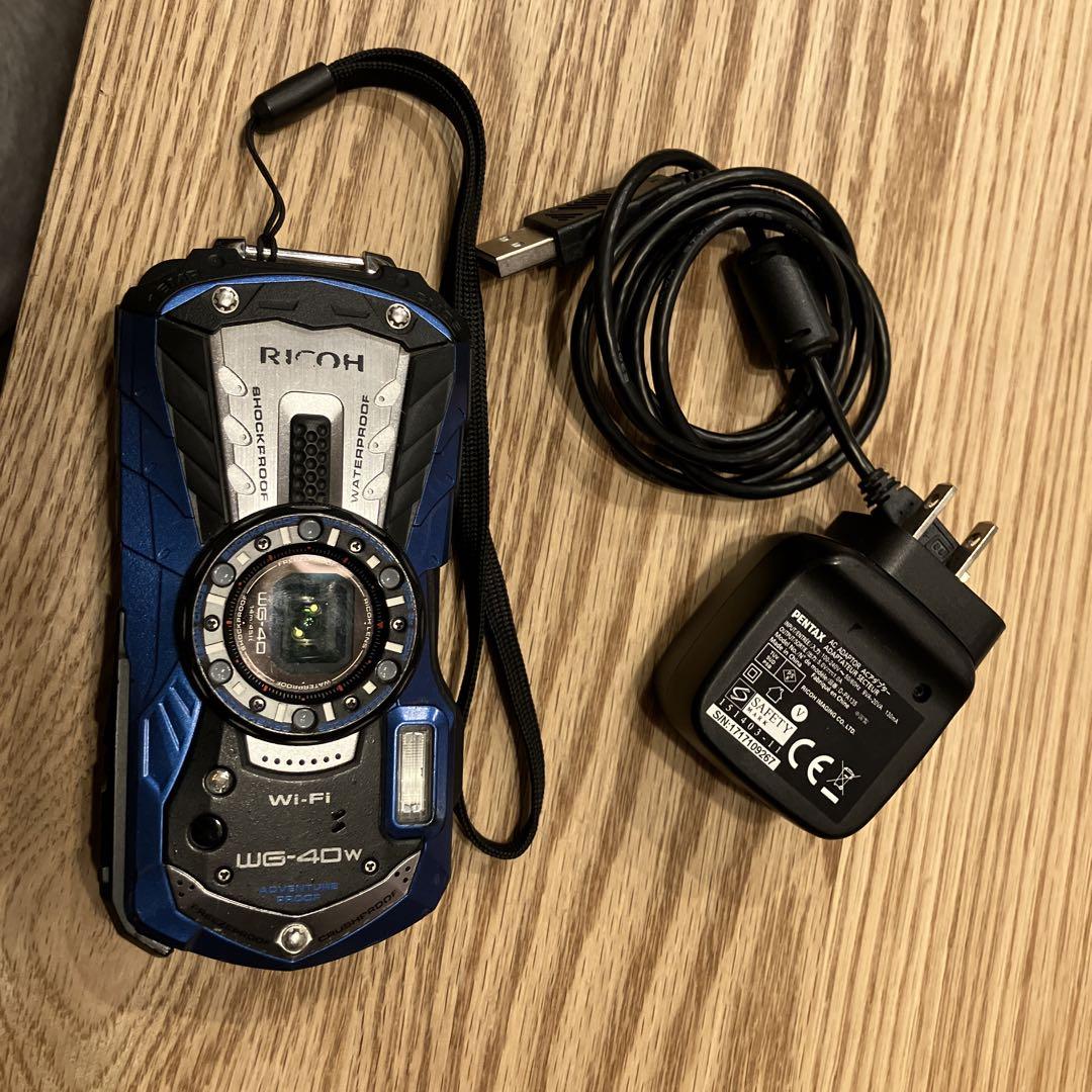RICOH WG-40W BLUE