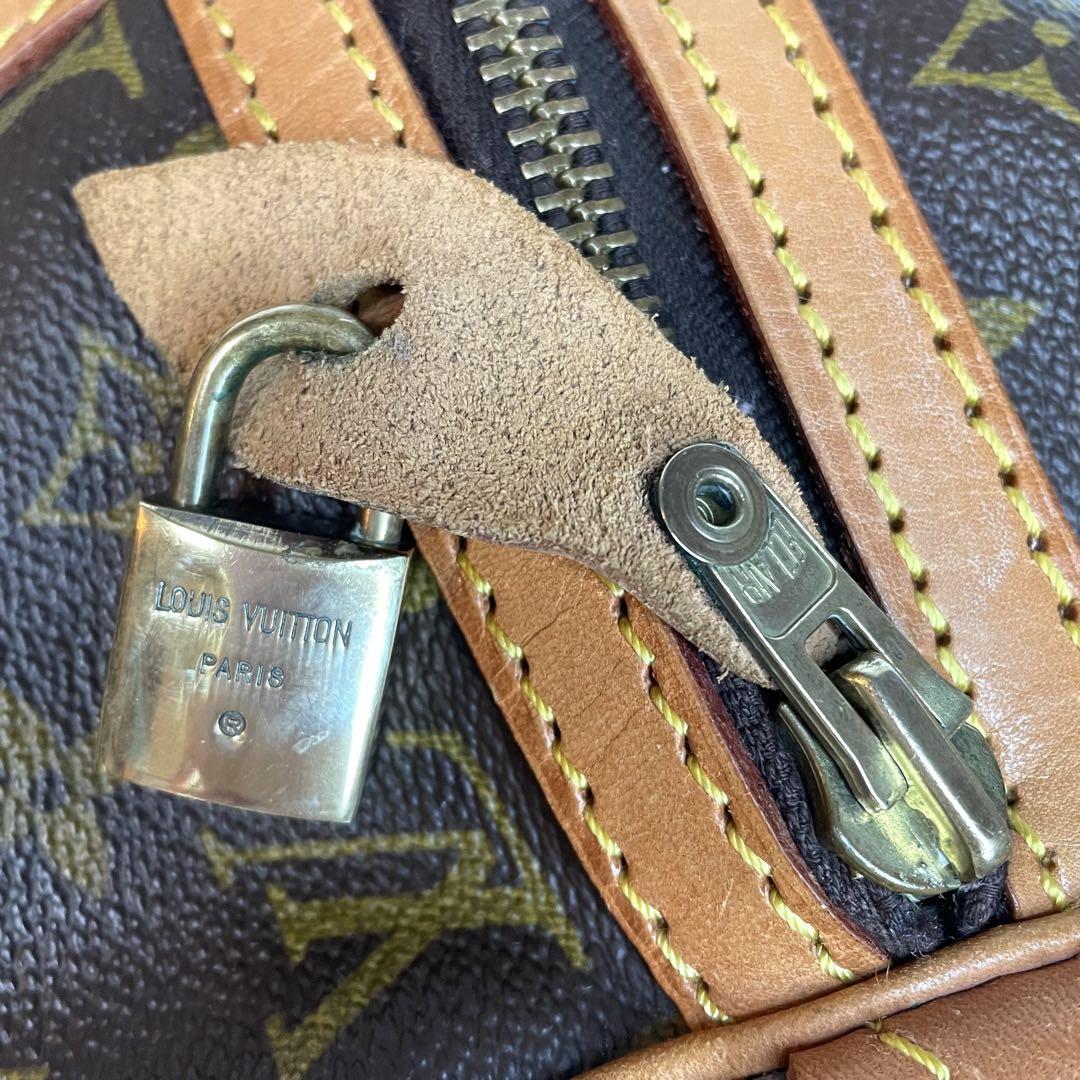 LOUISVUITTON モノグラム サックスプール35 ECLAIRファスナー