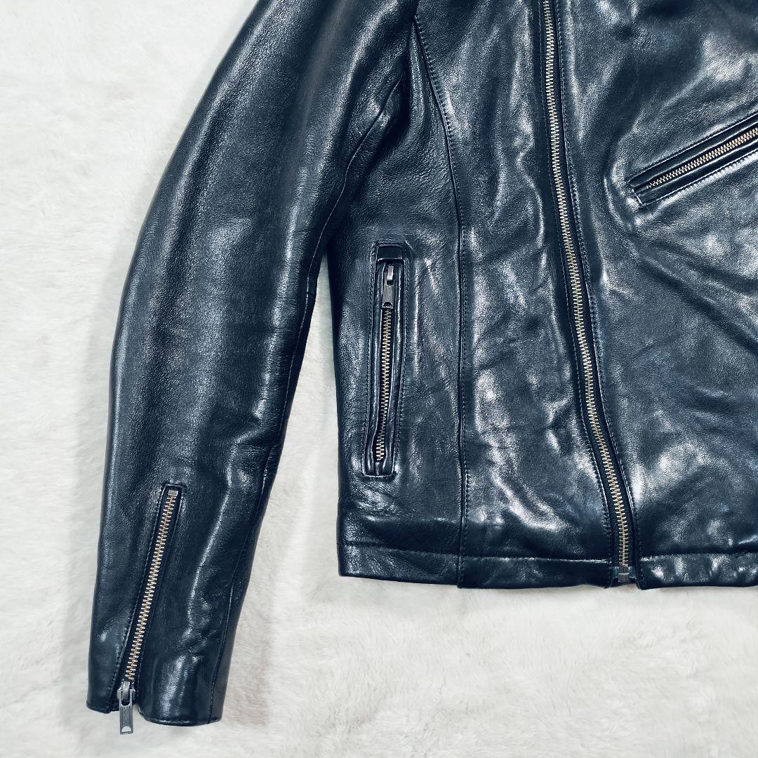 HYSTERIC GLAMOUR　ヒステリックグラマー　羊革　本革レザー　M