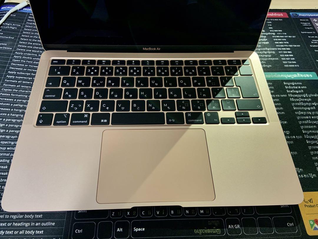 MacBook Air 13インチ/M1/256GB/8GB/ゴールド
