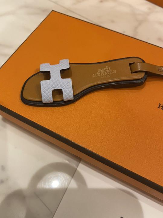 新品★エルメス　Hermes★ オラン　ナノチャーム　ブルーブリュム　チャーム
