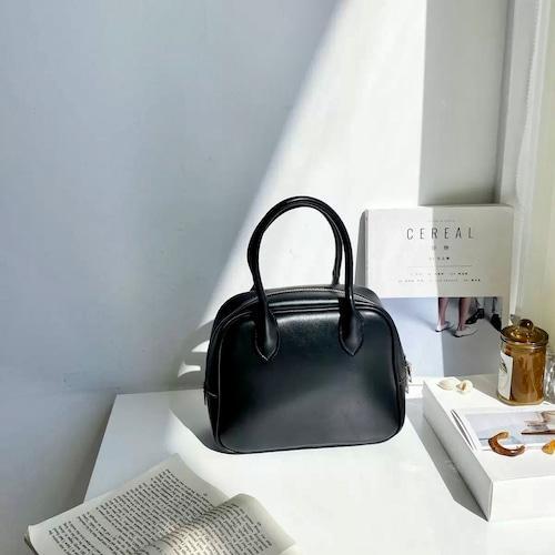 韓国デザイン スクエアミニボストン ハンドバッグ ショルダーBAG スクエア型 2way ミニボストンバッグ ハンドバッグ ショルダー