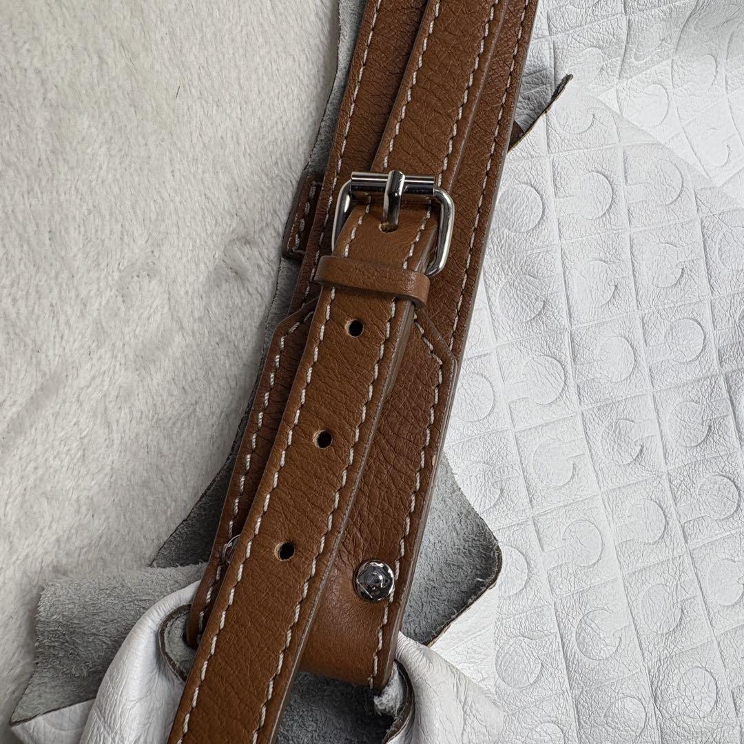 GHERARDINI ゲラルディーニ アマゾニア ポーチ付 レザートートバッグ
